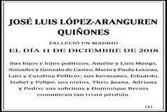 José Luis López-Aranguren Quiñones